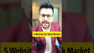 5 Websites for Stock Market #shorts #stockmarket #sharemarket #finance #investing #trading
