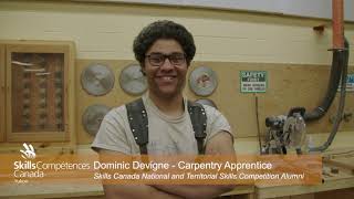 Meet Dominic - Carpenter Apprentice \u0026 Skills Canada Yukon Alumni!