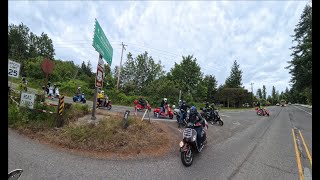 Amerivespa 2025 Friday Larch Mtn. Ride