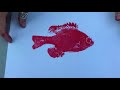 fish printing