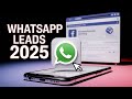 How to add a whatsapp button on facebook page to get more leads 2026