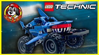 New 2022 MONSTER JAM Toys UNBOXING 📦 LEGO Technic MEGALODON & EL TORO LOCO (Speed Build & DIY Arena)