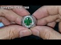 tsavorite garnet 3.00ct ring gold diamond rommy 0818 0890 7858