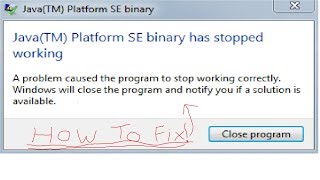 How to Fix Java(TM) Platform SE binary error for Minecraft