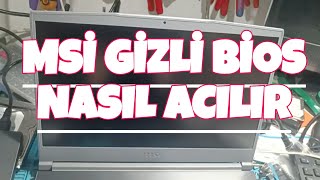 MSİ GİZLİ BİOS NASIL ACILIR MUTLAKA İZLE