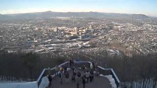 Mill Mountain StarCam timelapse - 11 days in 5 minutes (Roanoke, VA)