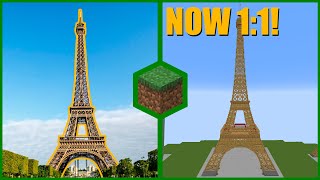 Eiffel Tower 1:1 Scale | 90 Second Builds #16