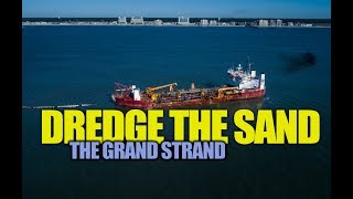 Sand Dredging on the Grand Strand of South Carolina! 4k