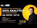 DATA ANALYTICS WITH CAREER GUIDANCE - SQL SERVER - DAY 05 - STRING FUNCTIONS