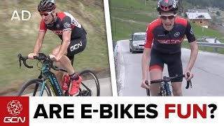 Are E-Bikes Fun? Road Bike Vs Road E-Bike
