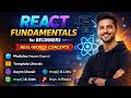 React JS Full Fundamentals Guide 🔥 | ES6, Hooks, map(), useEffect Explained
