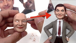 Clay Sculpture: Mr Bean, the full figure sculpturing process from scratch【Clay Artisan JAY】