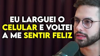 COMO PARAR DE SER ESCRAVO DO CELULAR | Lutz Podcast