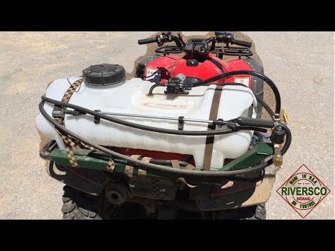 DIY Boomless ATV Sprayer DIY Boomless ATV Sprayer