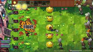 Plants vs Zombies Fusion 2.1.4 Gameplay Adventure Veteran lv1 - lv5