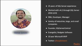 Getting Started with SQL Server 2016 Administration : The Course overview | packtpub.com