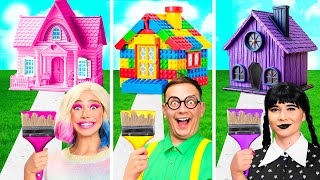 One Colored House Challenge with Wednesday Addams by BaRaDa Challenge