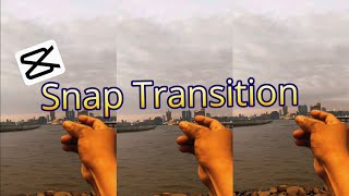 How To Edit Snap Transition In CAPCUT | Tiktok Trending Transition | CAPCUT Edit