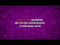 barış manço anlıyorsun değil mi karaoke full hd