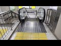 【三菱製】阪急宝塚南口駅　昇りエスカレーター