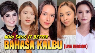 Download BAHASA KALBU Cover (LIVE) by Indonesian Female Singers (Raisa, Tiara, Lyodra, Rossa, Joy, etc.) mp3