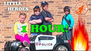 New Sky Kids Little Heroes Compilation - 1 Hour with The Heroes, Fire Engines and More!