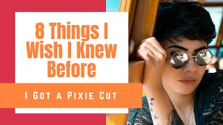 Messy Pixie Cut | 8 Things I Wish I Knew Before I Got a Pixie Cut | Gabriela Francesca