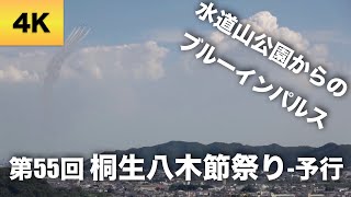 第55回桐生八木節まつり - ブルーインパルス予行