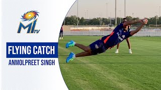 Anmolpreet Singh's flying catch | अनमोलप्रीत का उड़ता हुआ कैच | Dream11 IPL 2020