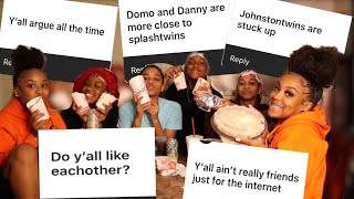 BIGGEST ASSUMPTIONS ABOUT US|| 3 SETS OF TWINS|| MUKABANG😳☕️