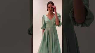 Mother of the Bride Green Dress by Sassi Holford