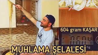 MUHLAMA ŞELALESİNE HOŞGELDİNİZ!💪🏻🧿 (604 GRAM KAŞAR 🧀 )!!!!