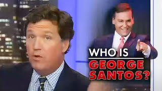 Tucker Carlson Defends George Santos In BIZARRE Rant