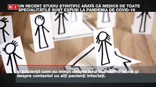 ŞTIRILE B1TV Cauza principală pentru numărul mare al deceselor în rândul medicilor