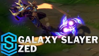 Galaxy Slayer Zed Skin Spotlight - Pre-Release - League of Legends