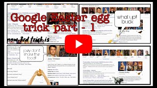 Google Easter eggs tricks part 1