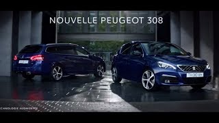 Pub nouvelle Peugeot 308 (France, 2017)