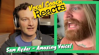Vocal Coach REACTS - Sam Ryder (viral Tik Tok singer)