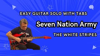 Seven Nation Army Easy Guitar Solo