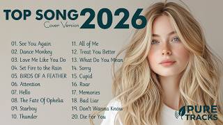 Hot Hits 2026 🍒 Pop Playlist 2026 🎧 Top Songs Cover 2026 | Pure Tracks