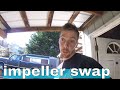 Jetski impeller install tech tip for 650/750 jet pump