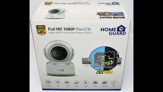 HOMEGUARD FULL HD 1080P PAN \u0026 TILT CCTV HGWIP-812 Review