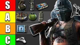 Ranking EVERY Secondary Gadget In R6 - Tier List (2023)