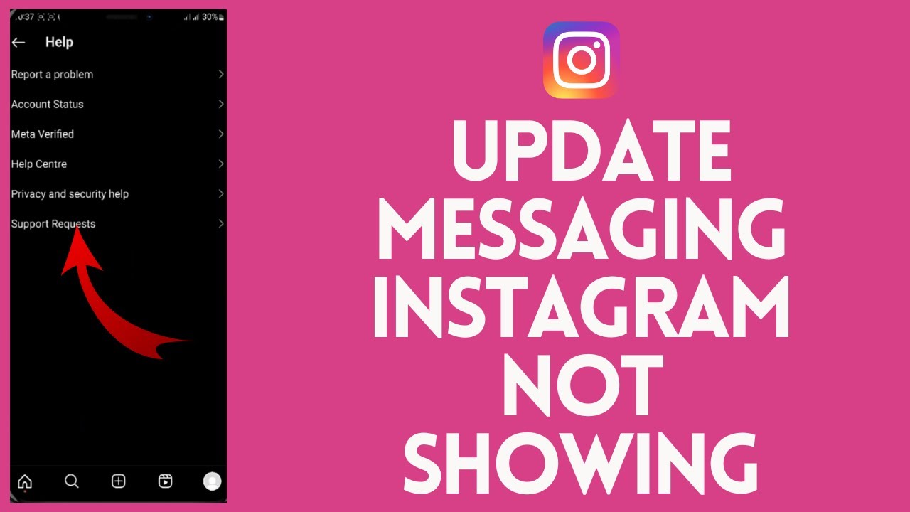 FIX Update Messaging Instagram Not Showing (2024) | Update Instagram ...