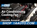 How to Replace A/C Condenser Cooling Fan Assembly 94-97 Honda Accord