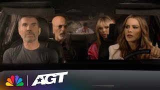 The AGT Judges Drive Away from Bad Talent | In Partnership with Kia