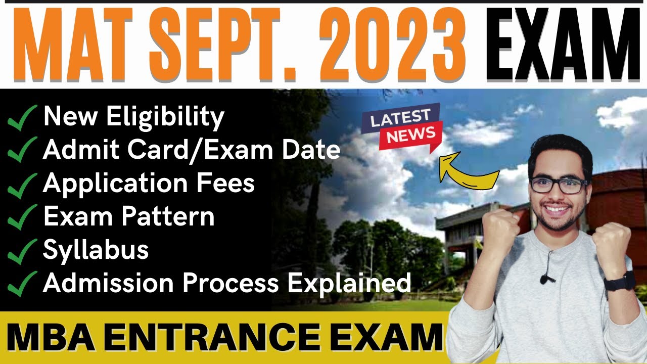 MAT 2024: Registration (Soon), Exam Dates, Eligibility,, 46% OFF