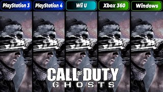 Call of Duty Ghosts | PS3 - Xbox 360 - PC - Wii U - PS4 | Graphics Comparison