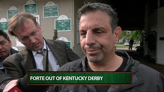 Forte's owner explains why the horse was scratched from Kentucky Derby
