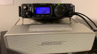 Super audio from my Yaesu FT-817 via a Bose SoundLink Mini 2